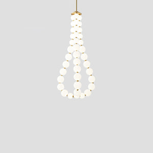 Acrylic Pearl Necklace Chandelier