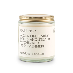 Adulting (Fig & Cashmere) Candle