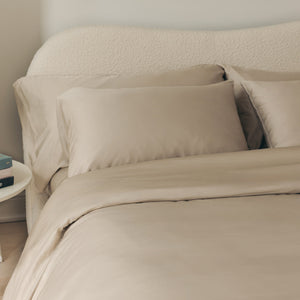 Organic Bamboo Sateen Duvet Cover Set
