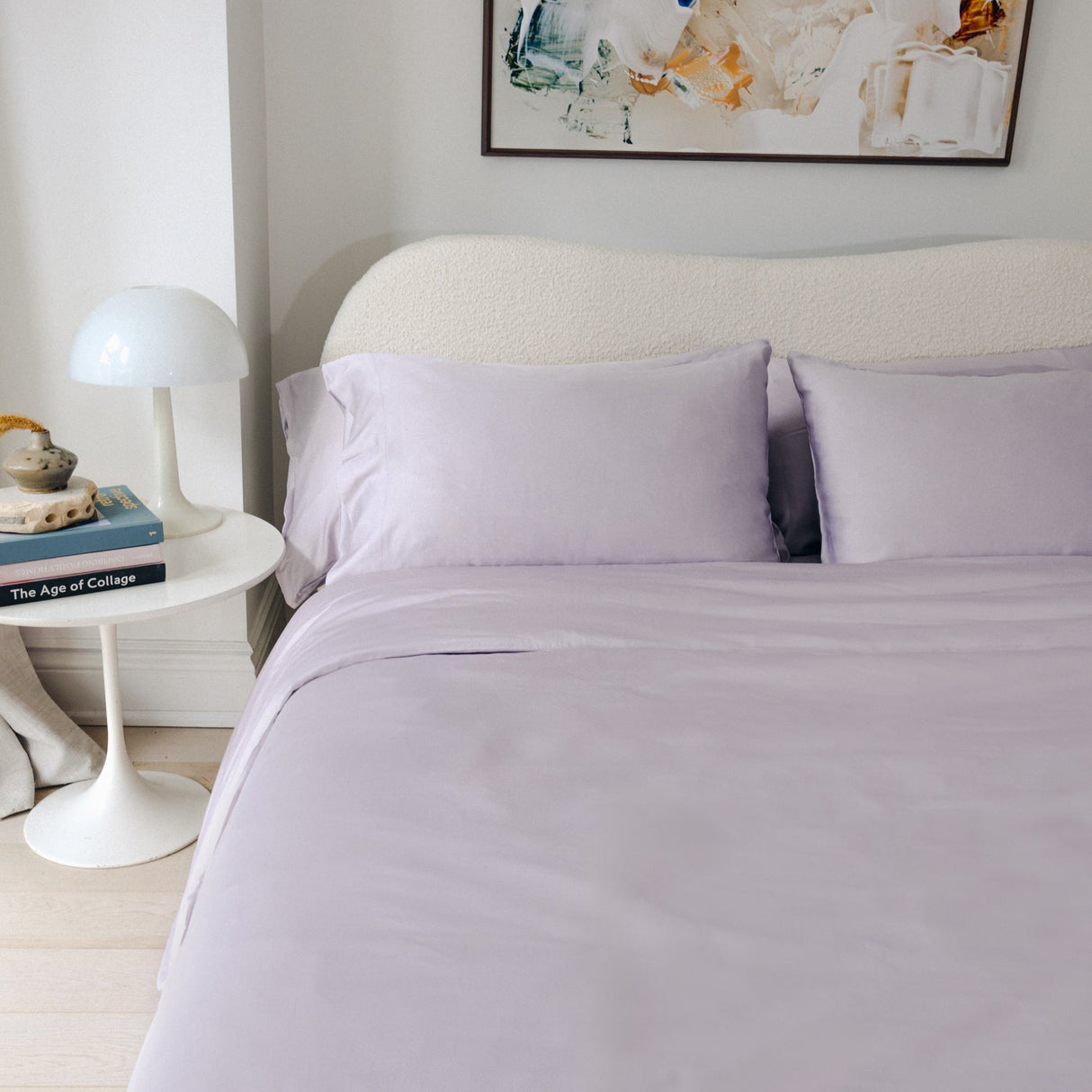 Organic Bamboo Sateen Duvet Cover Set