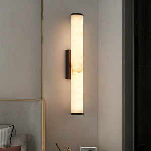 Alabaster Callisto Cylindrical Wall Lamp
