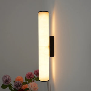 Alabaster Callisto Cylindrical Wall Lamp