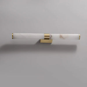 Cylindrical Alabaster Line Wall Light