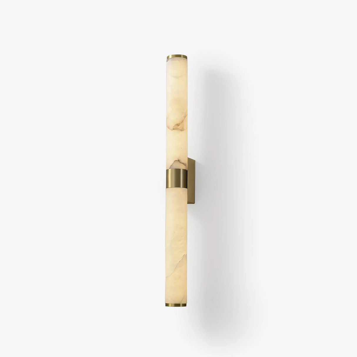 Cylindrical Alabaster Line Wall Light