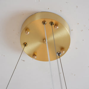 Alabaster Luxury Halo Chandelier