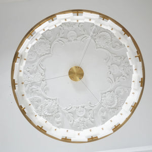 Alabaster Luxury Halo Chandelier