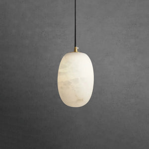Alabaster Modern Pebble Pendant Lamp