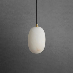 Alabaster Modern Pebble Pendant Lamp