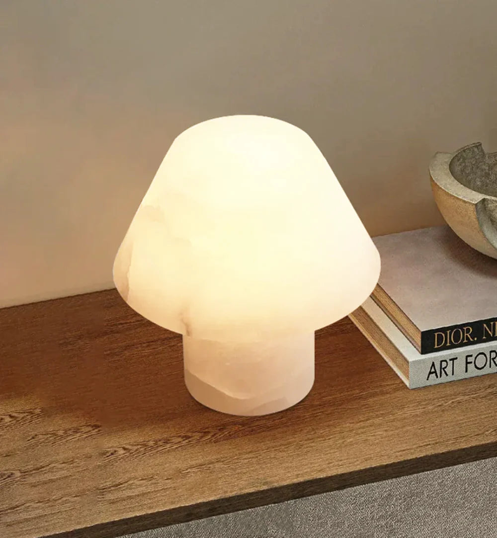 Alabaster Parachilna Petra Tapered Table Lamp