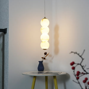 Alabaster Pearl Pendant Light
