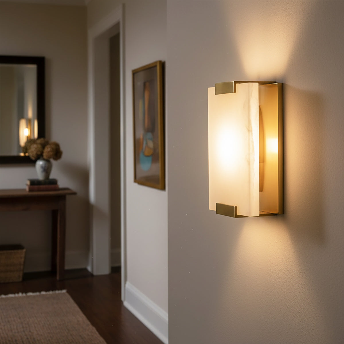 Alabaster Roux Wall Lamp