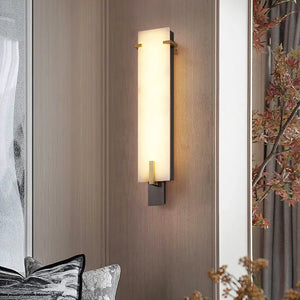 Alabaster Tiles Stable Personality Wall Lamp