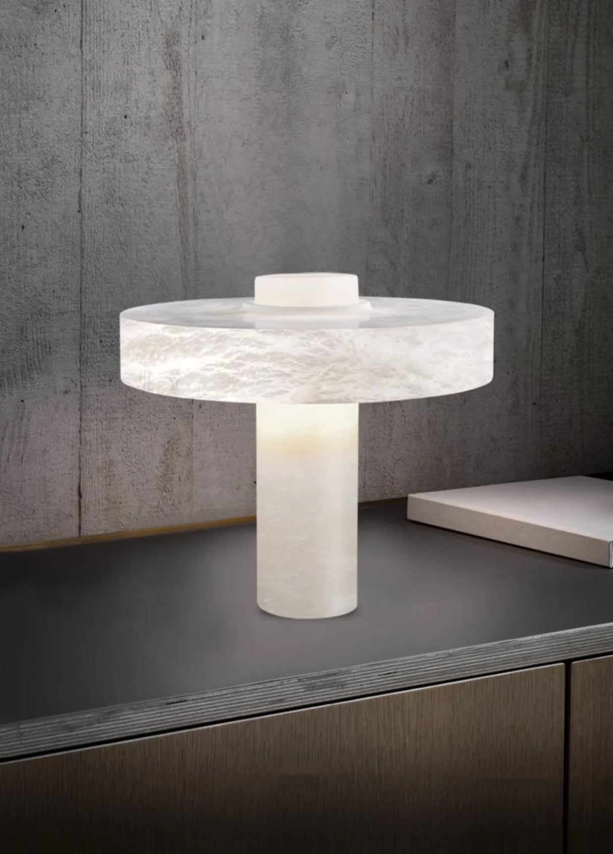 Alabaster Tramonto Table Lamp