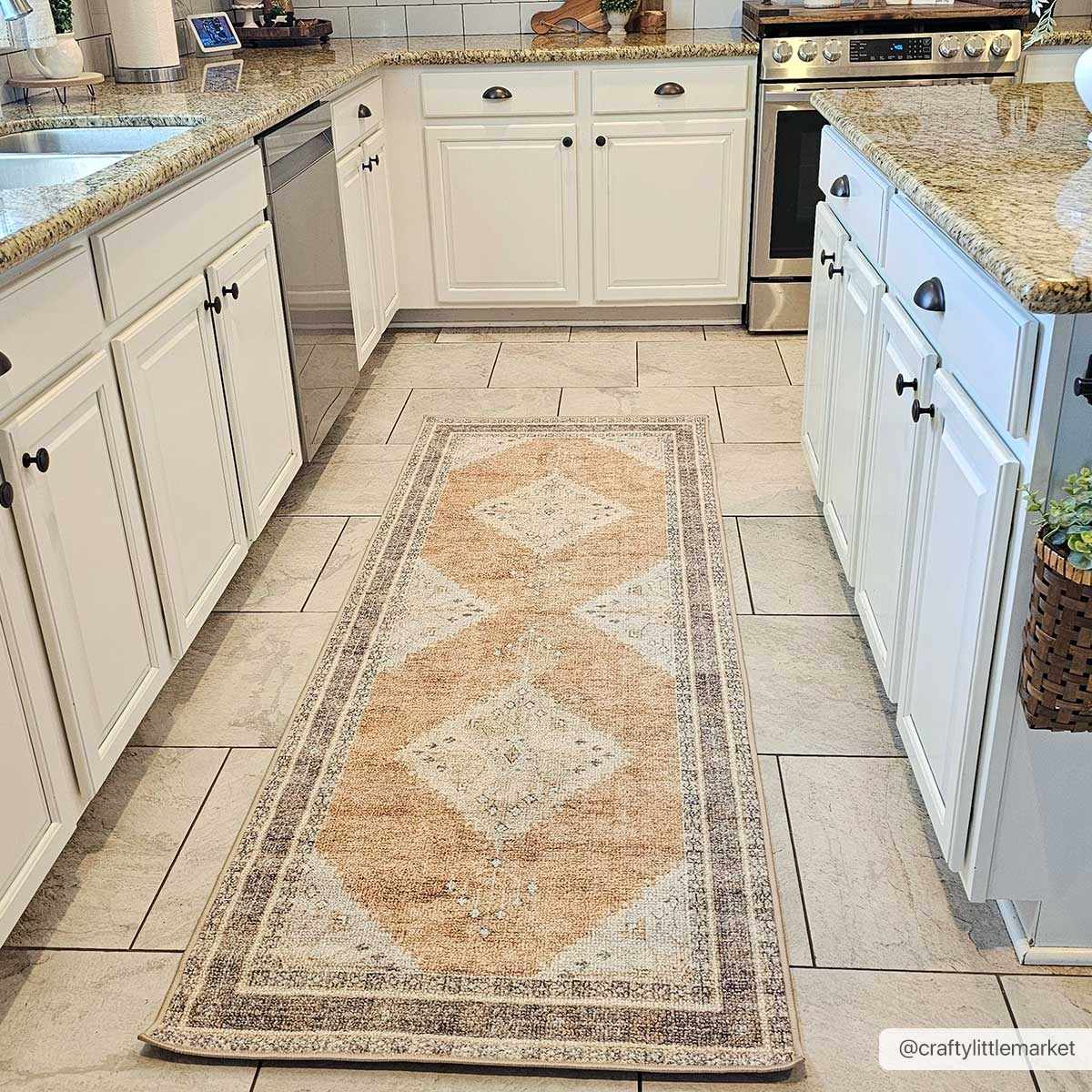 Albas Washable Area Rug