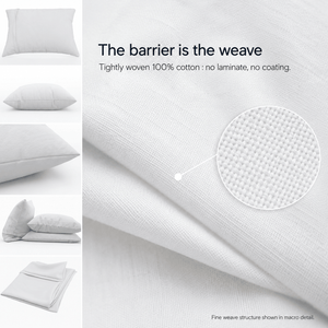 AllergyCare™ Cotton Allergen Barrier Pillow Protector