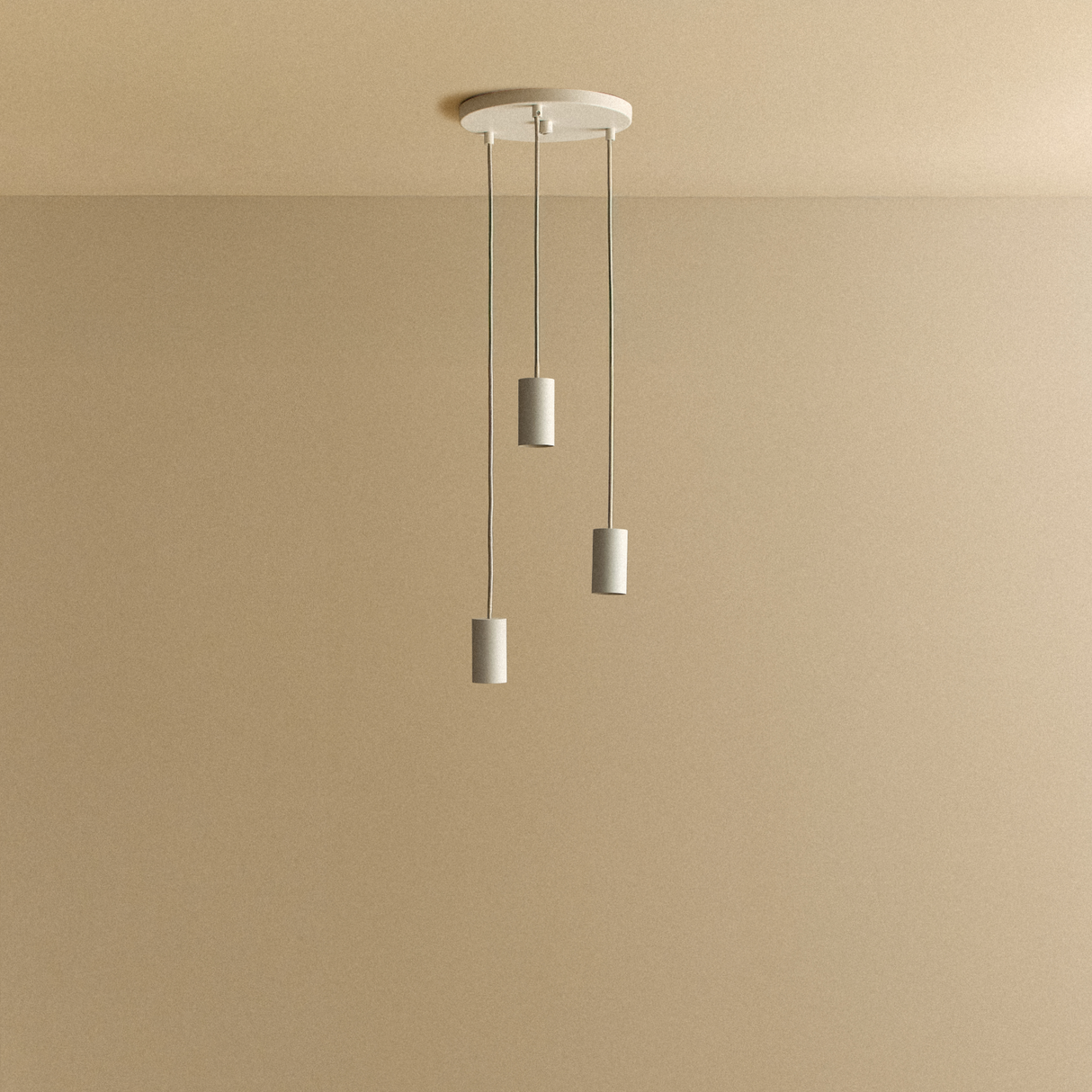 Alumina Triple Pendant