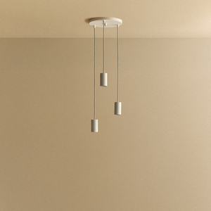 Alumina Triple Pendant