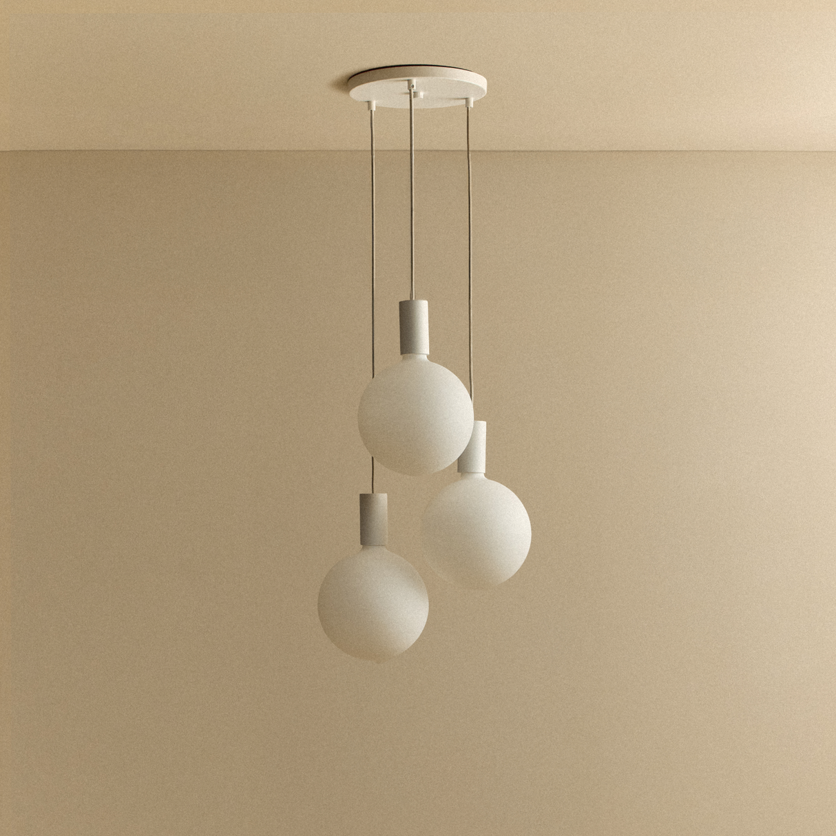 Alumina Triple Pendant + Sphere V