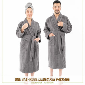 American Soft Linen, 100% Cotton Robes for Women and Men, Soft Lightweight Unisex Couple Turkish Bathrobes