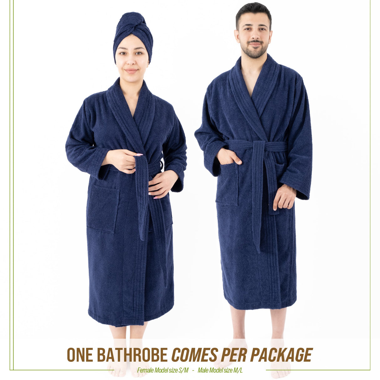 American Soft Linen, 100% Cotton Robes for Women and Men, Soft Lightweight Unisex Couple Turkish Bathrobes