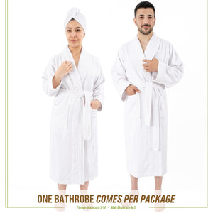 American Soft Linen, 100% Cotton Robes for Women and Men, Soft Lightweight Unisex Couple Turkish Bathrobes