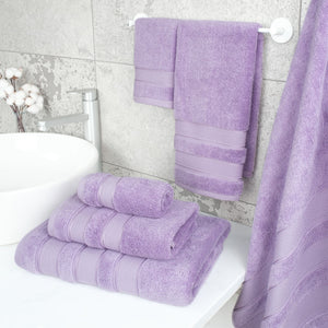 Salem 6 Piece 100% Cotton Luxury Bath Towel Set