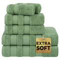 Salem 6 Piece 100% Cotton Luxury Bath Towel Set