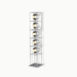 Chrome Spheres Bauhaus Lamp