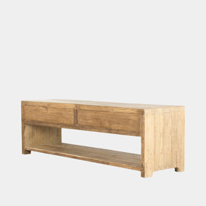 Ara Elm Low Cabinet