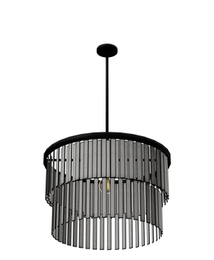 Astrid Capiz Round Chandelier