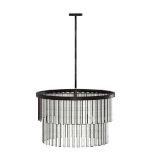 Astrid Capiz Round Chandelier