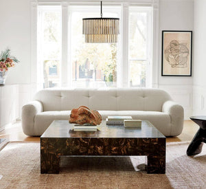 Astrid Capiz Round Chandelier