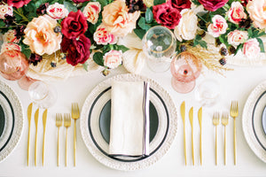 STONE WASHED LINEN NAPKINS // SET OF 4