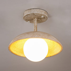 1-Light Iron Farmhouse Pendant Lighting