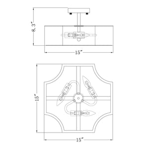 Led Flush Mount Ceiling Light