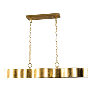 5-Light Golden Modern Dry Rated Island Pendant Lighitng