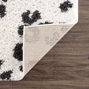 Zhen Black Spots Leopard Rug - Clearance