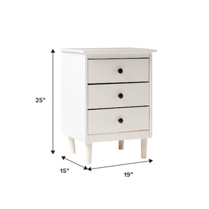 Spencer Solid Transitional Wood Nightstand