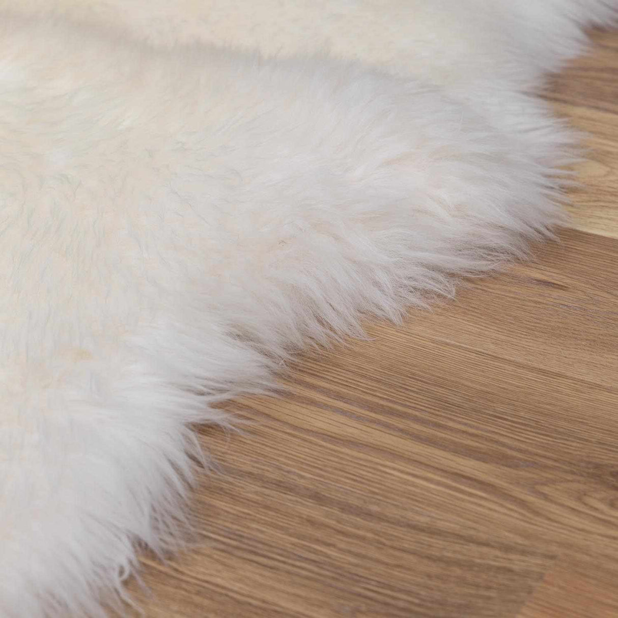 Premium White Soft Sheepskin Rug