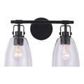 Brilliance Modern Farmhouse 2-Light Vanity Light