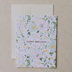 Assorted Happy Birthday Boxed Card Set - Pack of 12