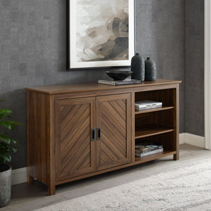Mila Angled Groove Buffet Sideboard & TV Stand