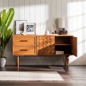 Tessa Solid Wood Prism Sideboard / TV Stand