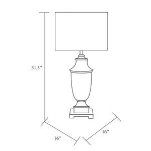 Siegendorf Traditional Table Lamp