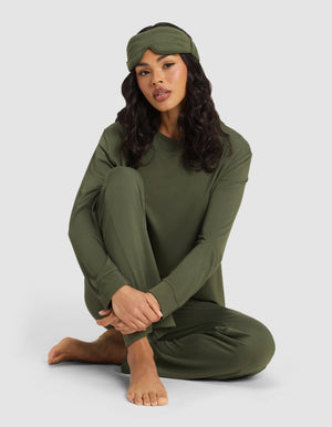 Bamboo Stretch-Knit Sleep Mask