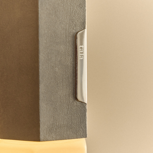 Basalt Nine Pendant in Stainless Steel