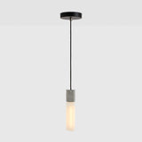 Basalt Single Pendant in Stainless Steel