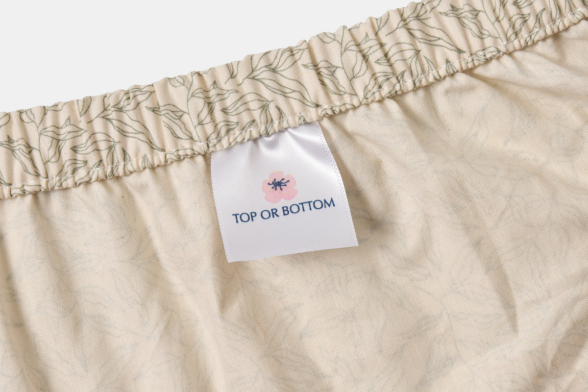 Cotton Percale Bed Sheet Set Print