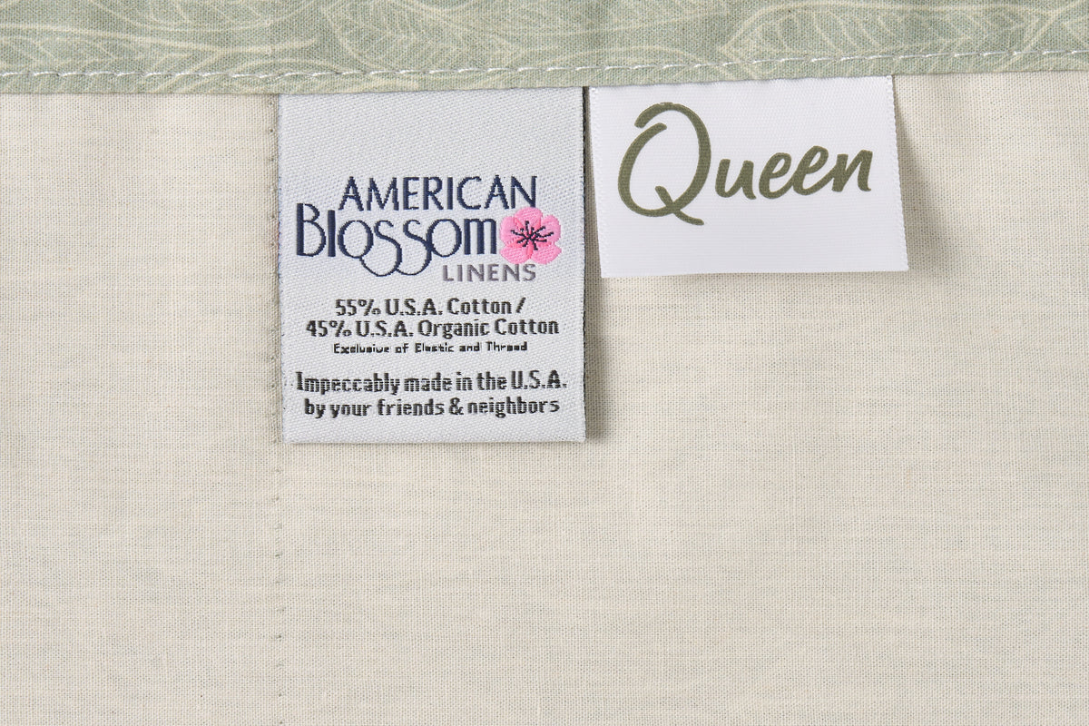Cotton Percale Bed Sheet Set Print