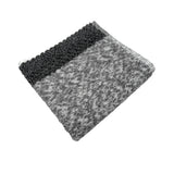 Big Herringbone Silver Gray Melange